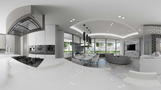Citi Granite interior showroom seating and display area