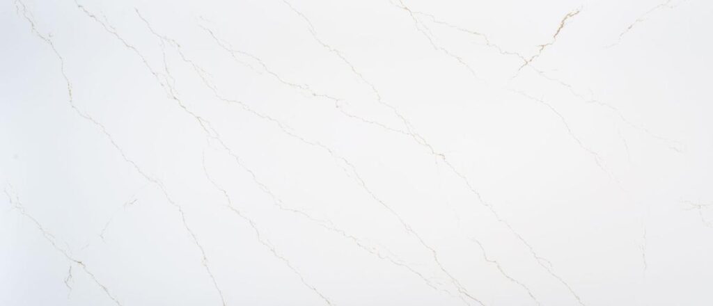 Calacatta Miraggio Gold quartz countertop surface