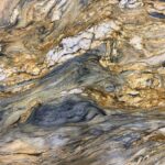 Fusion Gold natural stone countertop surface