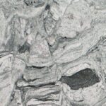 Silver Cloud granite countertop surface