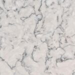 Blanca Arabescato quartz countertop surface