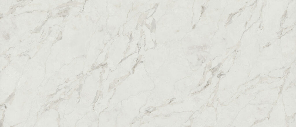 Calacatta Aravine quartz countertop surface