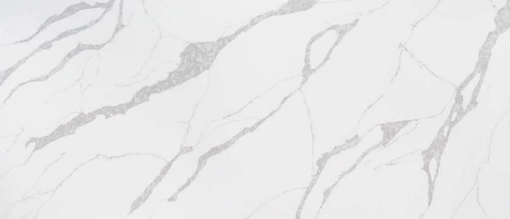 Calacatta Leon quartz countertop surface
