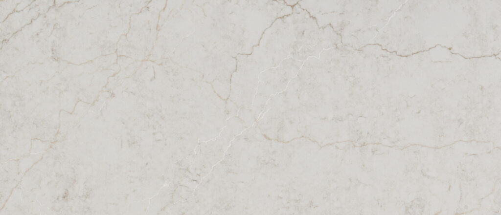 Calacatta Miraggio Cove quartz countertop surface