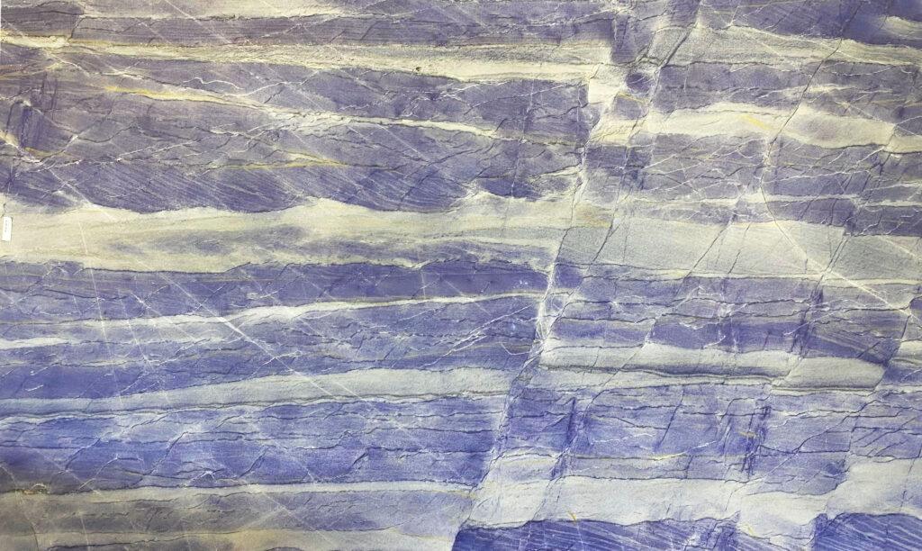 Azul Macaubas natural stone countertop surface