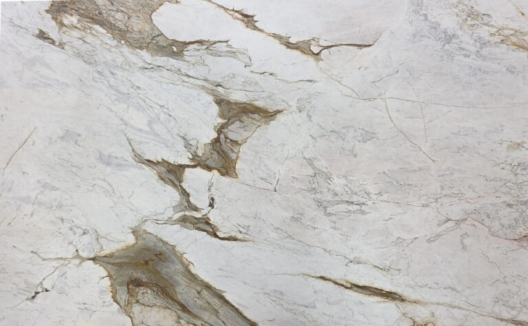 Calacatta Umbria Leathered natural stone countertop surface