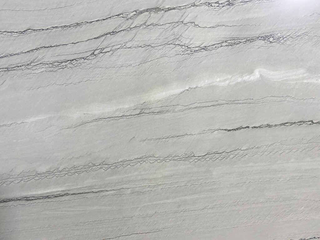 Silver Shadow natural stone countertop surface