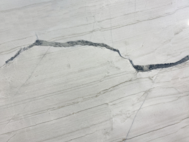 Luxury White natural stone countertop surface