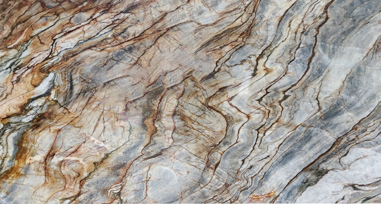 Tempest Blue natural stone countertop surface