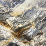 Van Gogh natural stone countertop surface