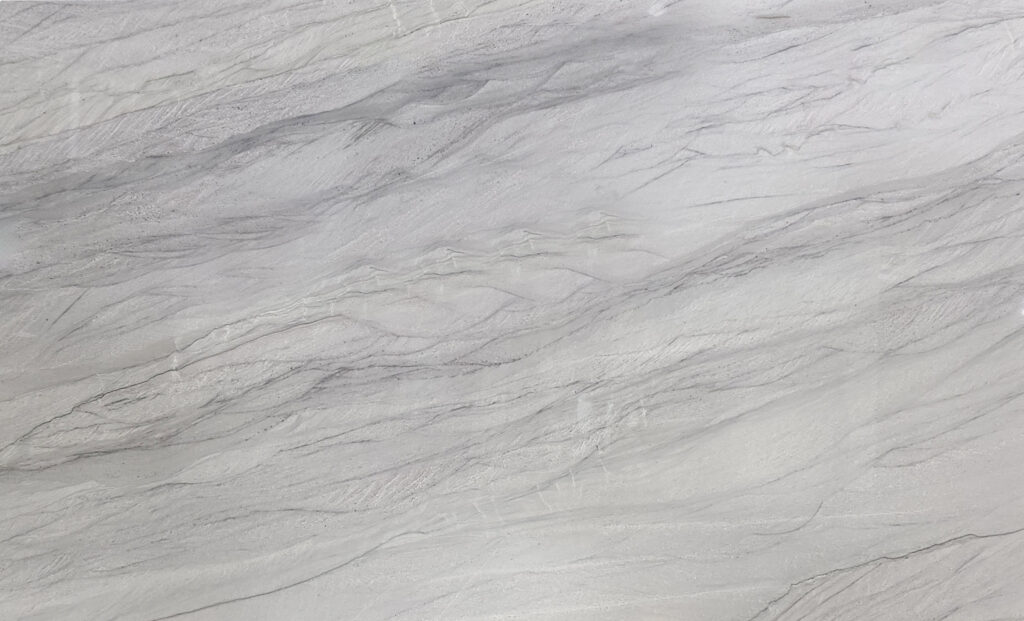 White Eve Quartzite natural stone countertop surface