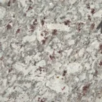 Moon White granite countertop surface