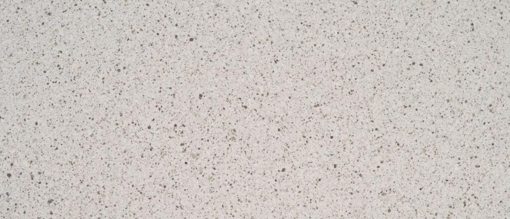 Peppercorn White quartz countertop surface
